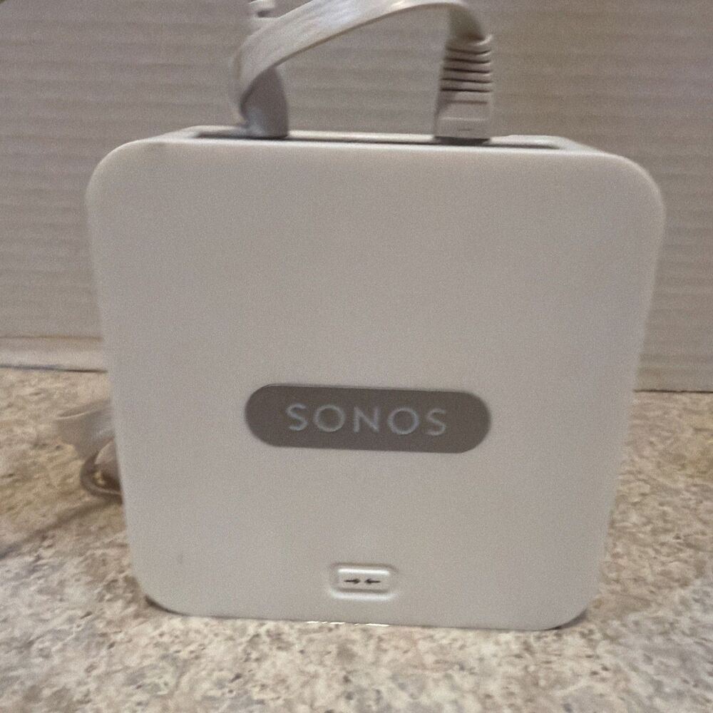 Sonos Bridge BR100 Wireless HiFi Zone Bridge White untested